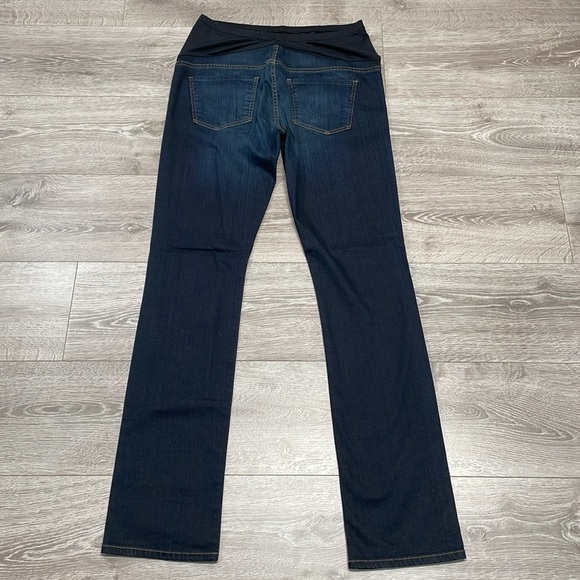 Citizens Of Humanity Maternity Jeans Ava Straight Leg Belly Panel Faith 32 - Picture 16 of 16